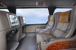 Five Stars Express Bus Super VIP Inner View