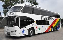 Five Stars Express Bus Super VIP Outer View
