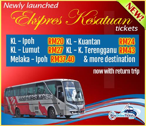 Kesatuan Express Joins Us | Bus from Kuala Lumpur to Ipoh and Lumut 