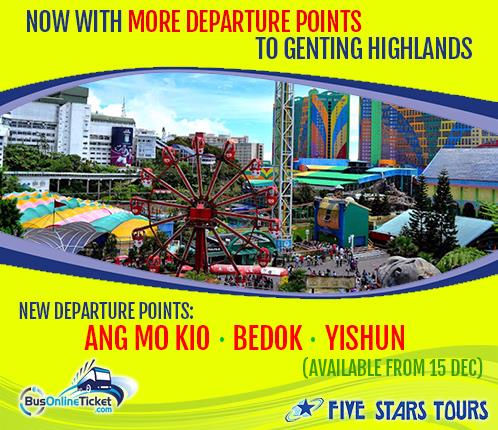More departure point for bus from Singapore to Genting Highlands