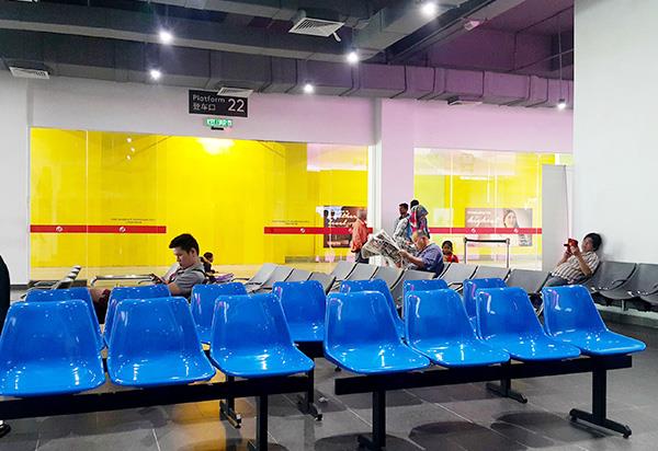 Passengers Waiting Area in Awana Bus Terminal