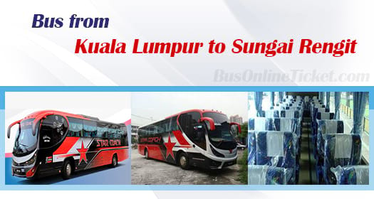 Bus from Kuala Lumpur to Sungai Rengit