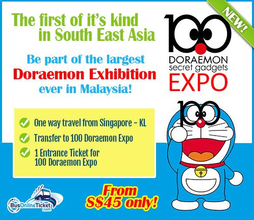 100 Doraemon Exhibition Malaysia Package is now Available for Booking!