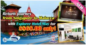 Bus + Hotel Deal for Singapore to Malacca