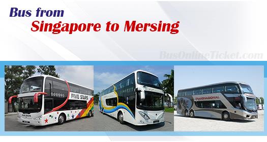 Bus from Singapore to Mersing