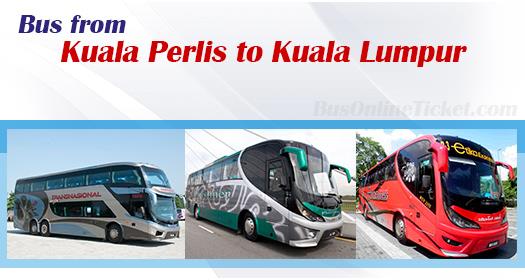 Bus from Kuala Perlis to Kuala Lumpur