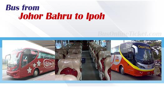 Bus from Johor Bahru to Ipoh