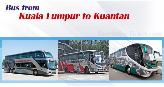 Bus from Kuala Lumpur to Kuantan