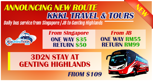 KKKL New Service Genting Highland Bus