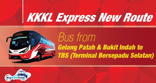 Gelang Patah and Bukit Indah to KL TBS