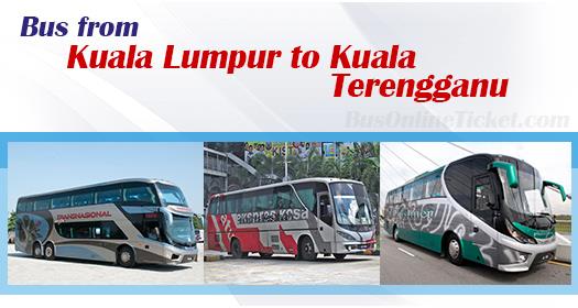 Bus from Kuala Lumpur to Kuala Terengganu
