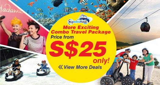 Singapore Travel Deals at S$25/pax Only