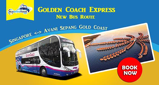 Golden Coach Singapore to Avani Sepang Goldcoast