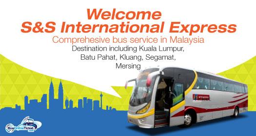 S&S International Express offers latest bus services within Malaysia