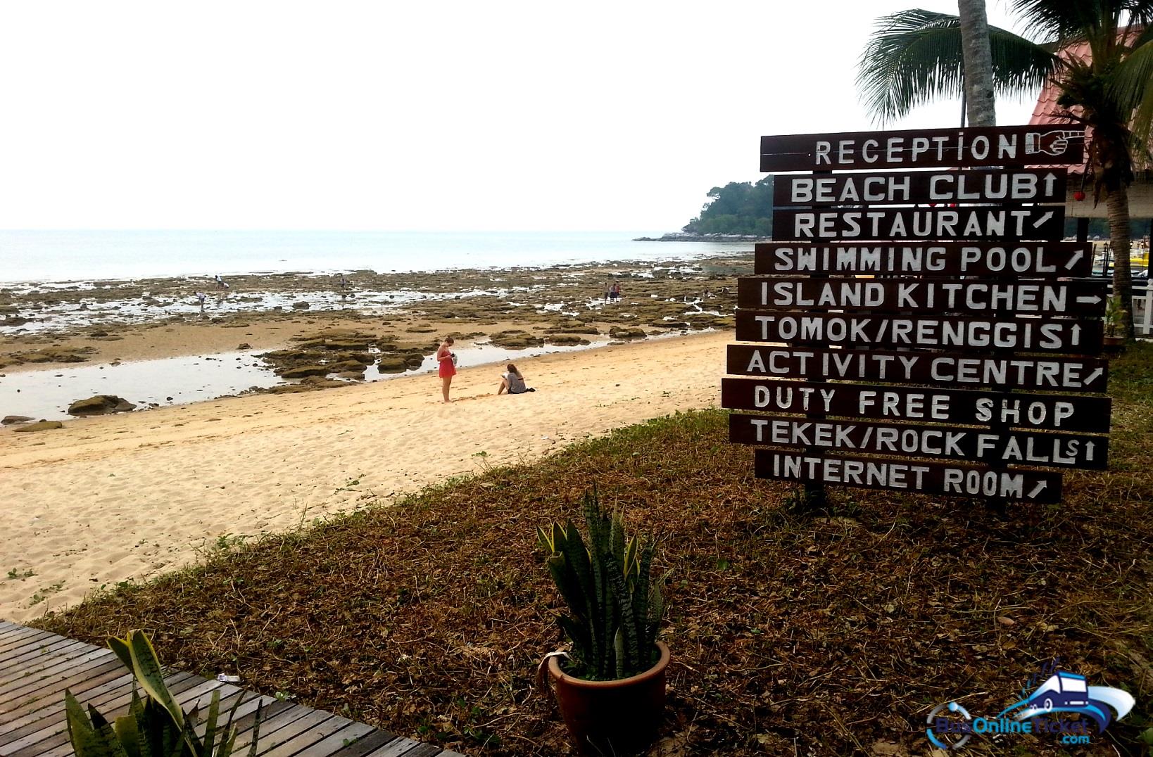 Beach Activity Signboard