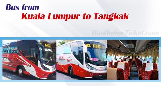 Bus from KL to Tangkak