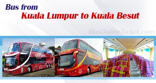 Bus from Kuala Lumpur to Kuala Besut