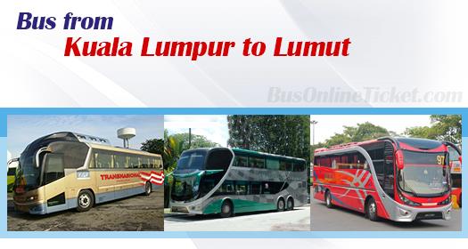 Bus from Kuala Lumpur to Lumut