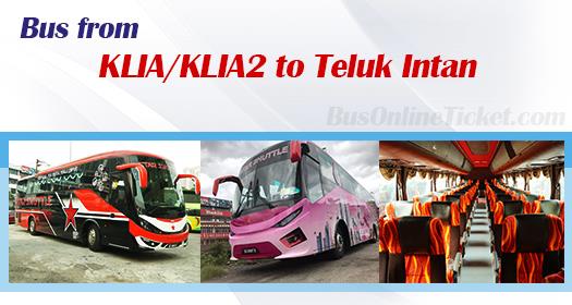 Bus from KLIA/KLIA2 to Teluk Intan