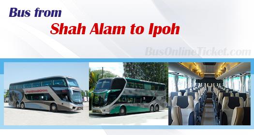 Bus from Shah Alam to Ipoh