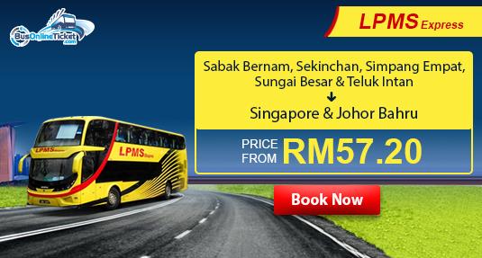 LPMS Express offers bus to Singapore and Johor Bahru