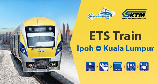 ETS Train From Ipoh to KL