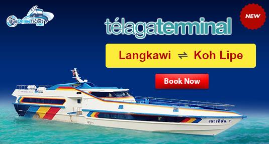 Telaga Terminal Ferry from Langkawi to Koh Lipe