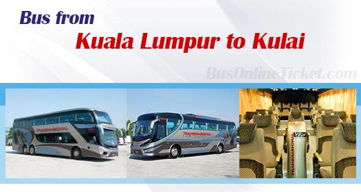 Bus from KL to Kulai