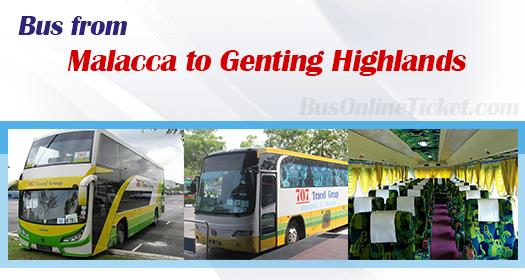 Bus from Malacca to Genting Highlands