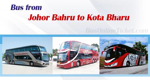 Bus from Johor Bahru to Kota Bharu