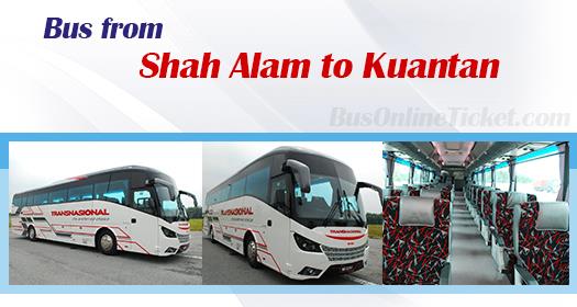 Bus from Shah Alam to Kuantan