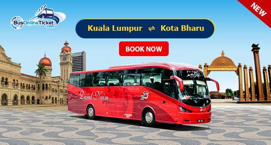 Darul Naim Express Bus from KL to Kota Bharu Open for Online Booking
