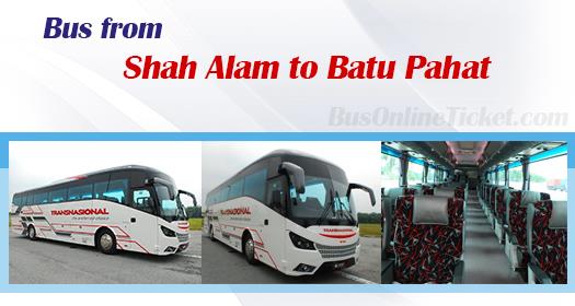 Bus from Shah Alam to Batu Pahat