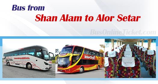Bus from Shah Alam to Alor Setar