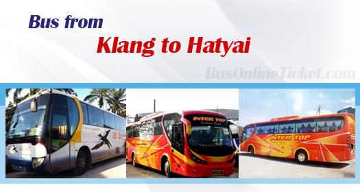 Bus from Klang to Hatyai