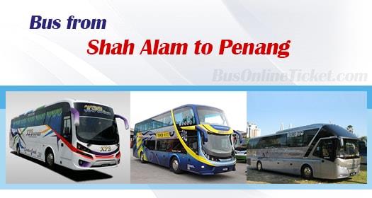 Bus from Shah Alam to Penang