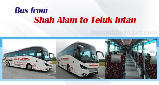 Shah Alam to Teluk Intan buses from RM 14.80  BusOnlineTicket.com