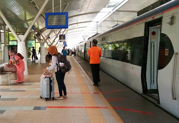 KTM Alor Setar Arrival Platform