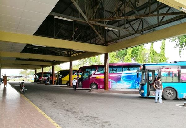 Seri Manjung Bus Station Bus Platform