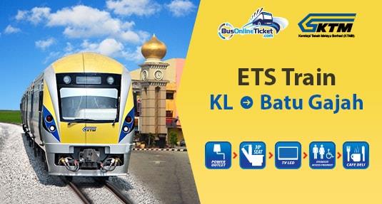 ETS Train from KL to Batu Gajah