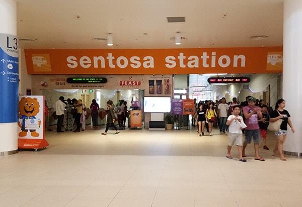 Sentosa Express Station in VivoCity