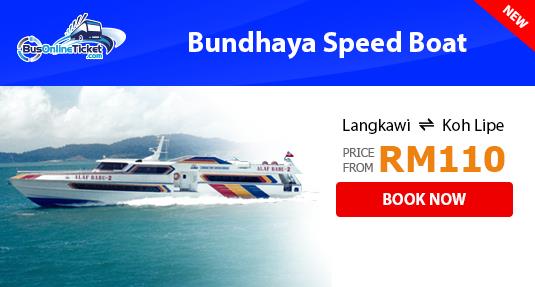 Bundhaya Speed Boat from Langkawi to Koh Lipe from RM110