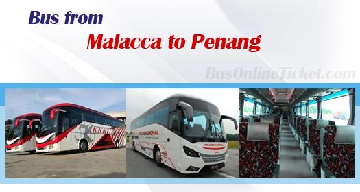 Bus from Malacca to Penang