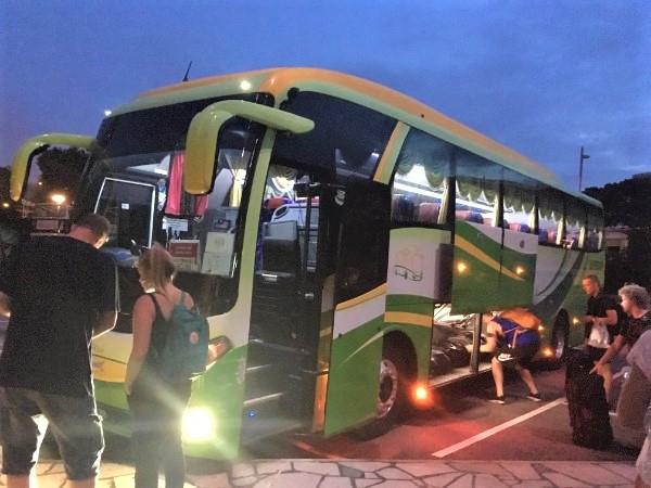Bus from Singapore to Tioman Island