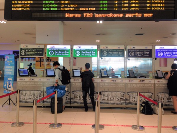 Bus Boarding Pass Counter