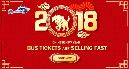 Online Booking for Chinese New Year 2018 Bus Tickets