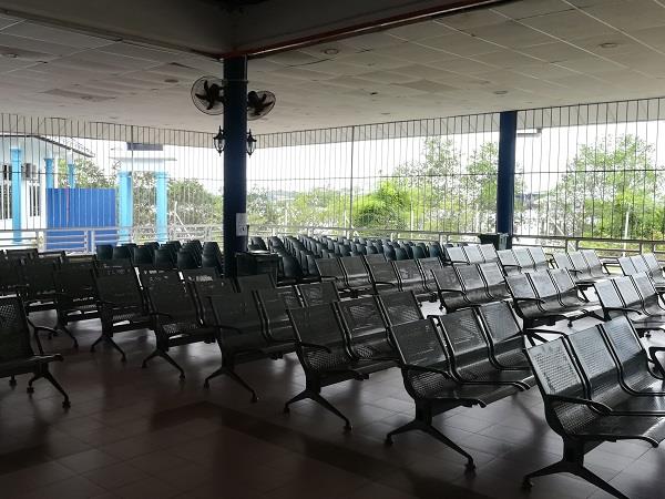 Waiting Area in Tanjung Gemok Jetty