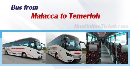 Bus from Malacca to Temerloh