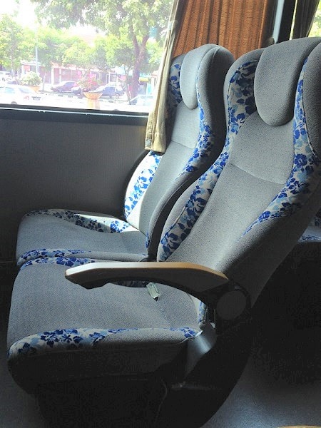 Transnasional bus seats