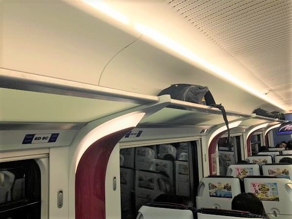 ETS overhead compartment